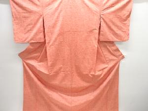 アンティーク　手織り紬着物